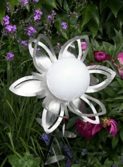 Lampe Solaire d'art Fleur Gloria