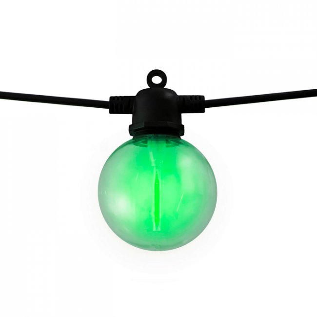 Guirlande Solaire Usb Multicolore 60 Lumens Cadène 8 Modes Télécommande 