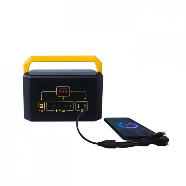 Kit d'Eclairage Solaire 12V 30W KL030 Chargeur Lithium LifePo 3 Lampes 810 Lumens