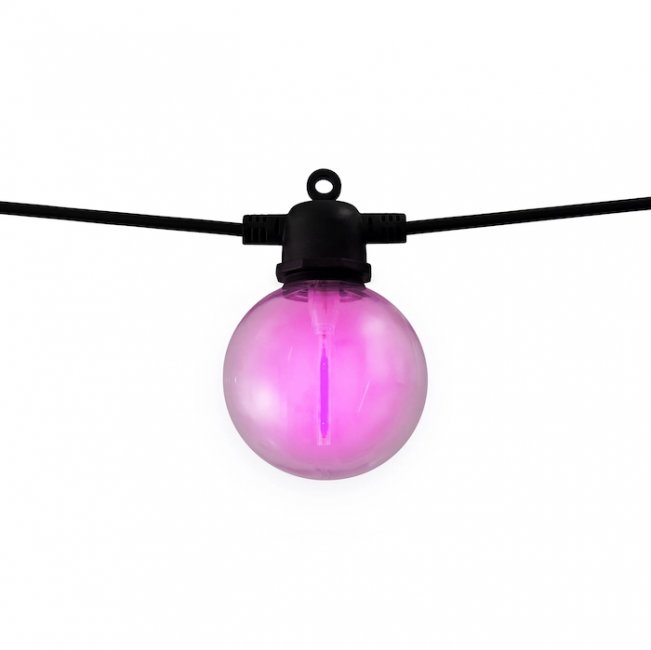 Guirlande Solaire Usb Multicolore 60 Lumens Cadène 8 Modes Télécommande 