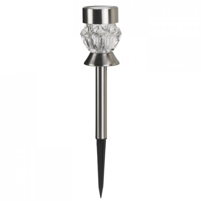 Lampe Solaire Inox Tuscany Couleurs Changeantes 