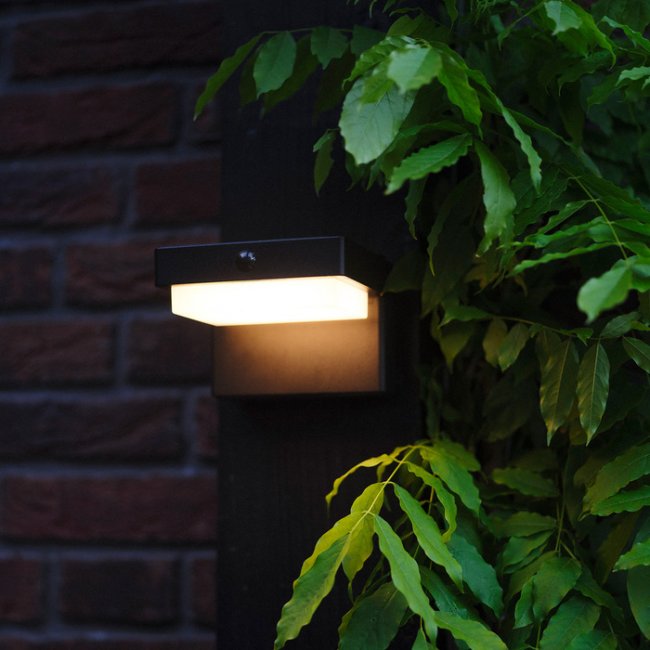 Applique Solaire Hybride D&eacute;tecteur 50/400 Lumens 2 Modes Dawson