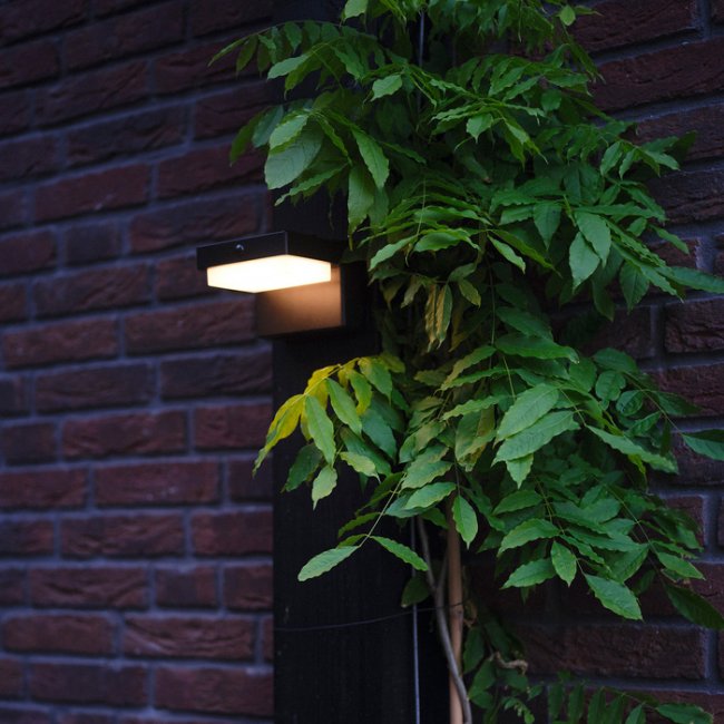 Applique Solaire Hybride D&eacute;tecteur 50/400 Lumens 2 Modes Dawson
