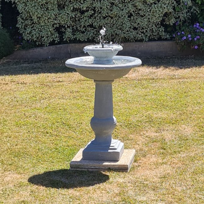 Fontaine Solaire Bain d'Oiseaux Smart Chatsworth 