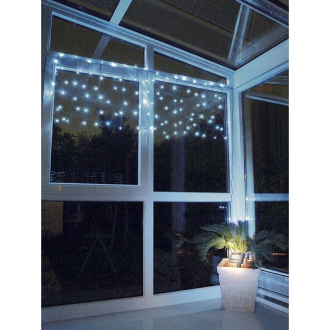 Rideau Lumineux Solaire Led -Noël Solaire