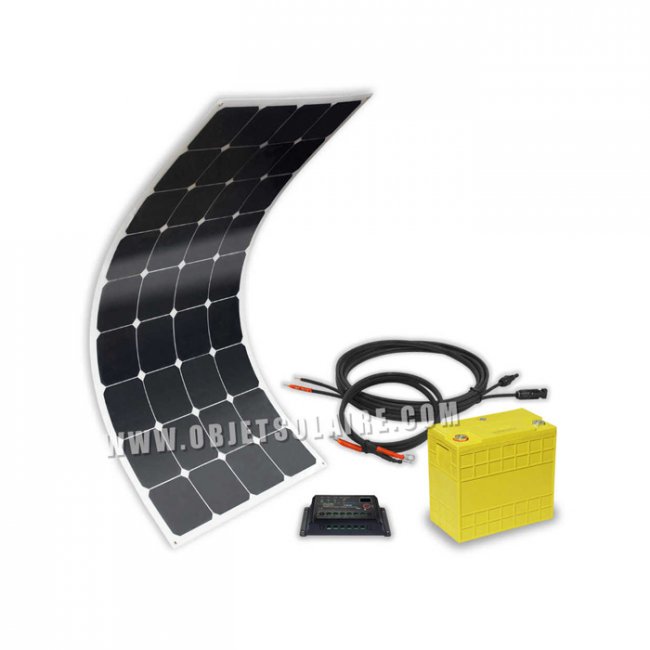 Kit Solaire Sunpower Portable 100W lithium 40A-12v
