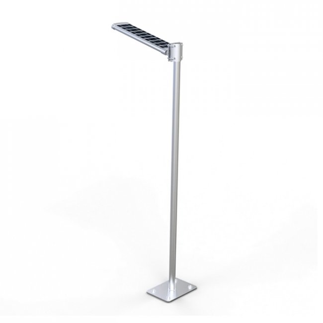 Lampadaire Solaire Puissant 20W Led ZS-SL16-02N