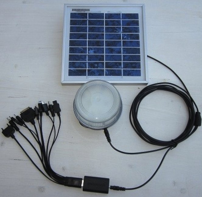Kit Eclairage Solaire SOLT 1 Lampe 80 Lumens