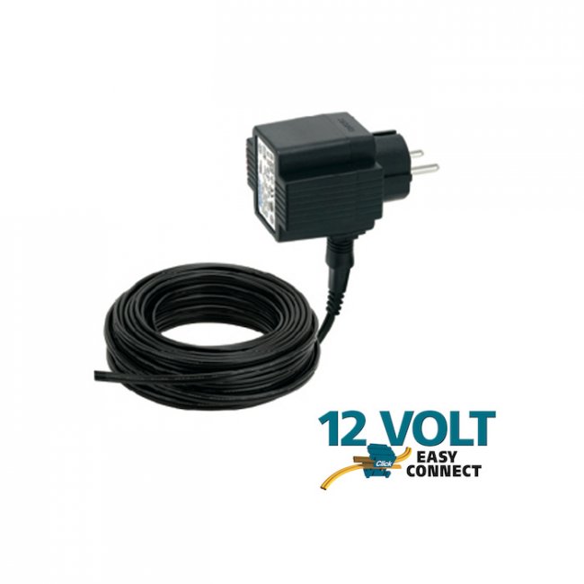 Transformateur Extérieur Etanche 12V 20W Basse Tension Easy Connect