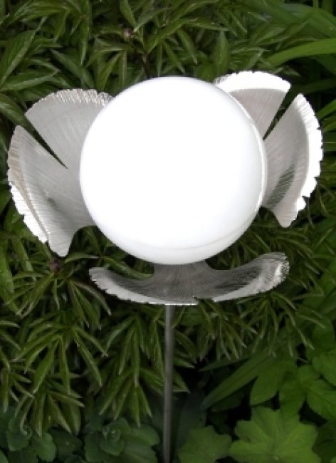 Lampe Solaire d'Art Ginko Inox