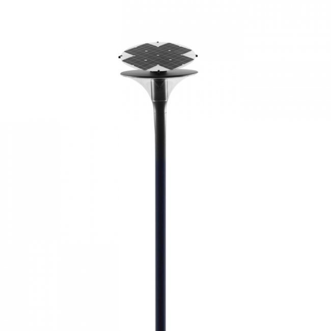 Lampadaire solaire Puissant Goujon 6-16W led cree -Lampadaires solaires  professionnels