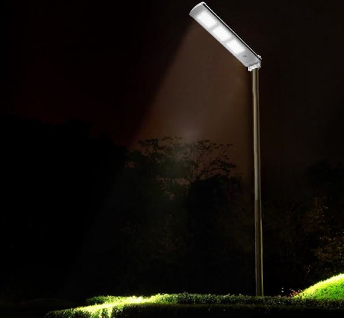 Lampadaire Solaire Led Puissant 3000 Lumens ZS-SL19-03N