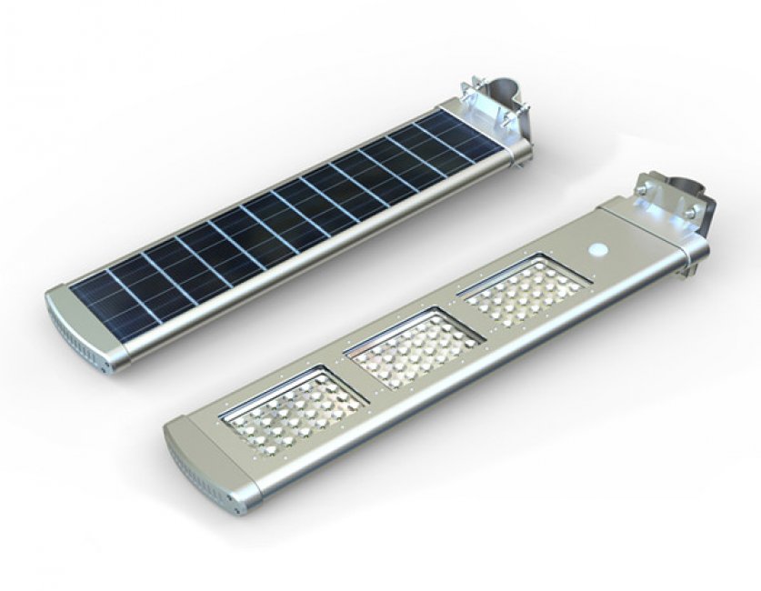 Lampadaire Solaire Led Puissant 3000 Lumens ZS-SL19-03N