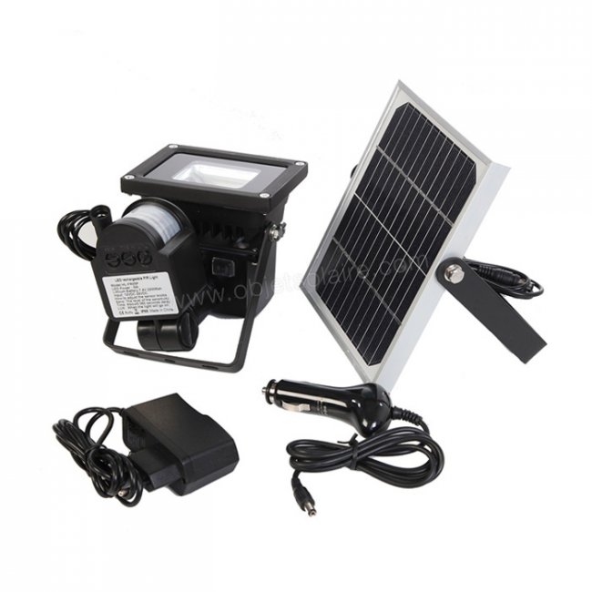 Projecteur Solaire Puissant 5 W led 500 lumens ZS-05 Multi-Rechargements