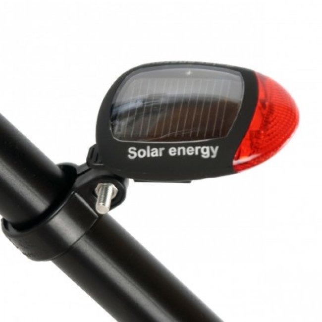 Lampe Solaire de Vélo Arrière