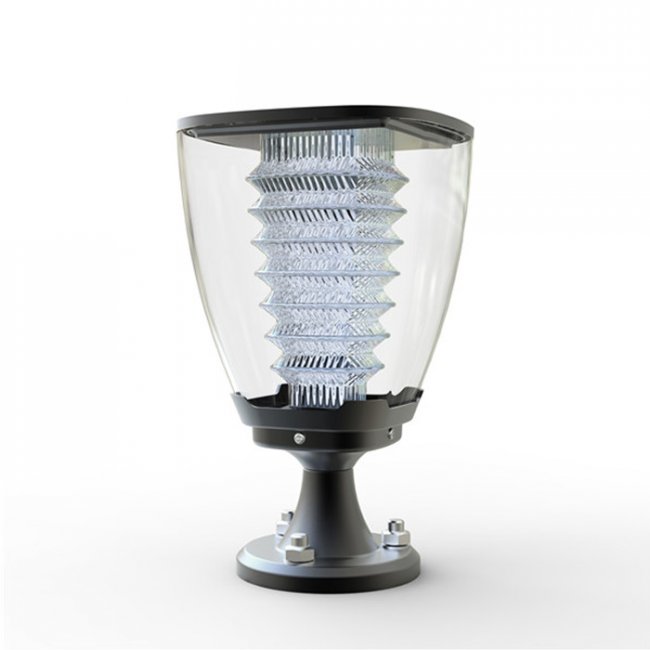 Lampe Solaire Puissante de Poteau 100 Lumens Julia2-N IP 65