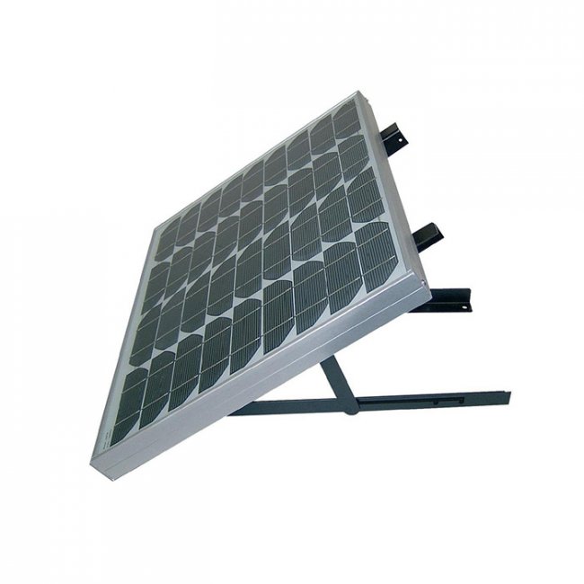 Support de Fixation Mural Sol réglable panneaux solaires moins de 100W