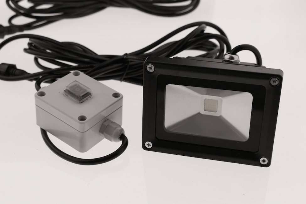 Projecteur Solaire Puissant 1000 Lumens Interrupteur ZS-310