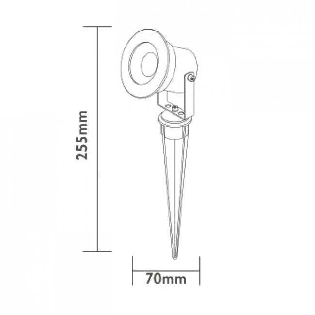 Spot Led Inox Australia 12V Easy Connect 