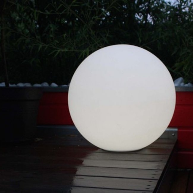 Boule Solaire Big Blanche 56 cm Lune