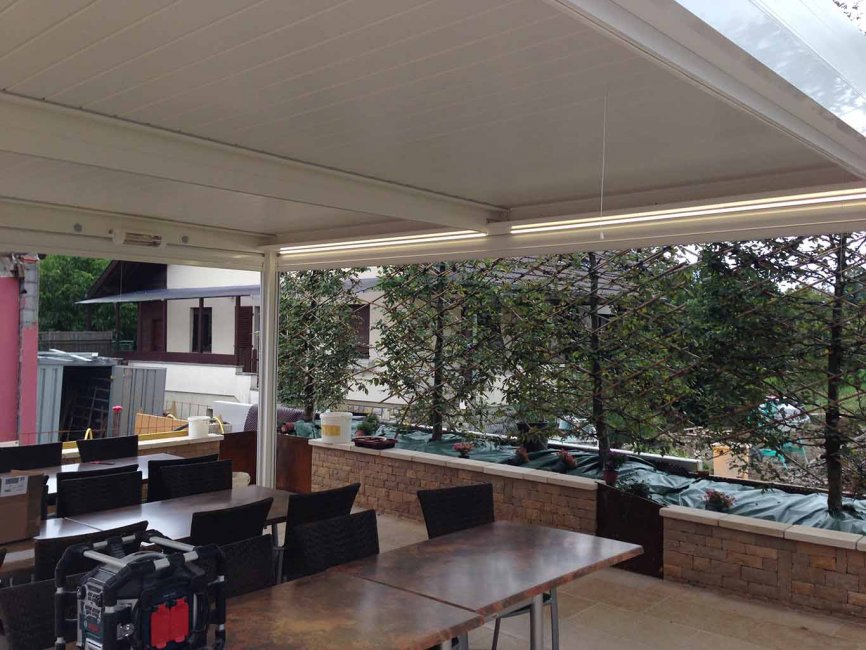 Kit Profilé Aluminium Led Exterieur IP 65 Pergola 4 Mètres 1920 Lumens