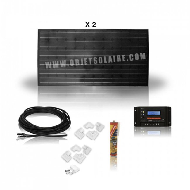 KIT Solaire Camping Car 200W 12v