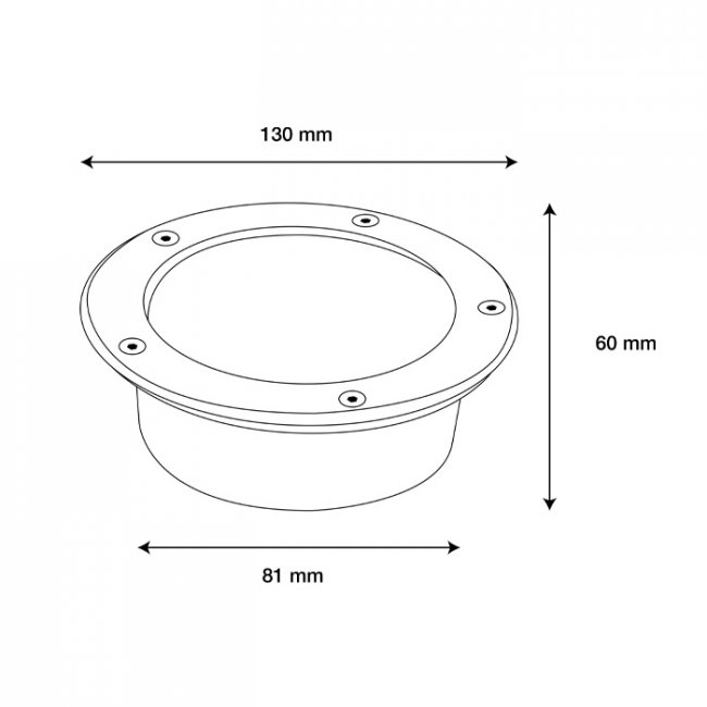 Lot de 30 Spots Solaires Encastrables Inox IP68 ZS-SL1