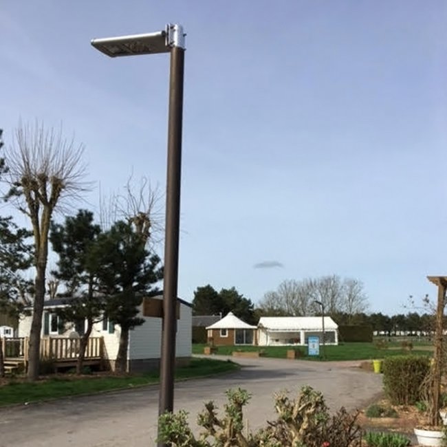 Lampadaire Solaire Puissant 20W Led ZS-SL16-02N