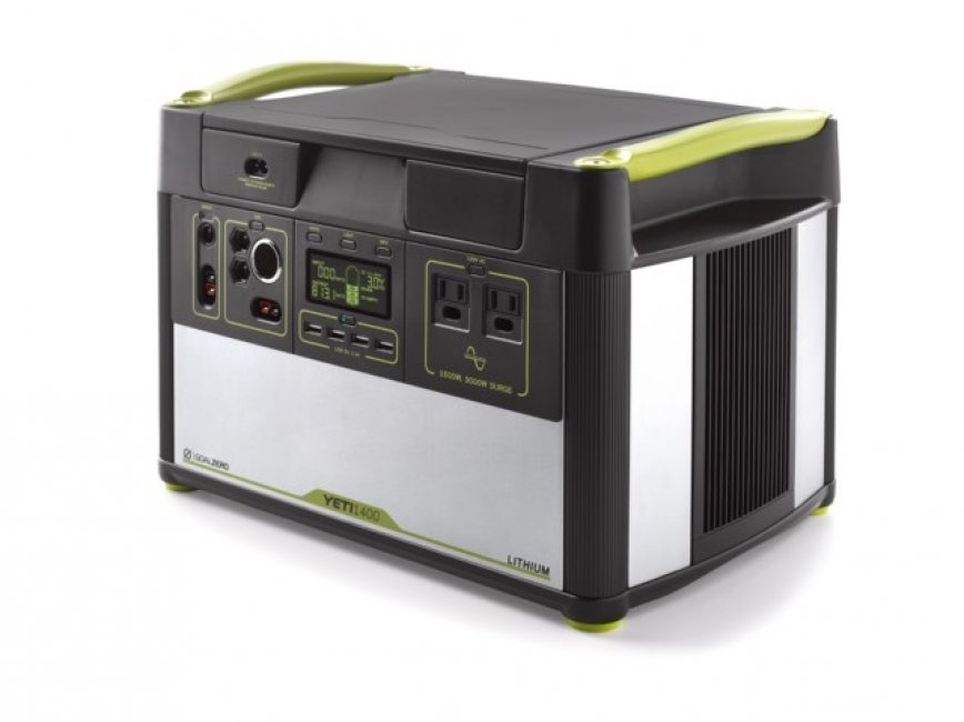 Batterie solaire Yeti 1400 Lithium Goal Zero batterie solaire portable goal 0 Objetsolaire