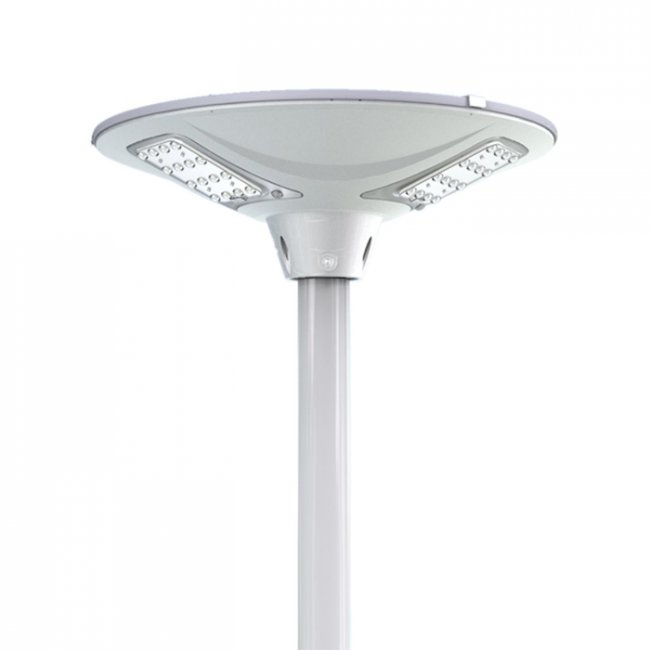 Lampadaire Solaire 2000 Lumens Télécommande ZS-LR12-N1