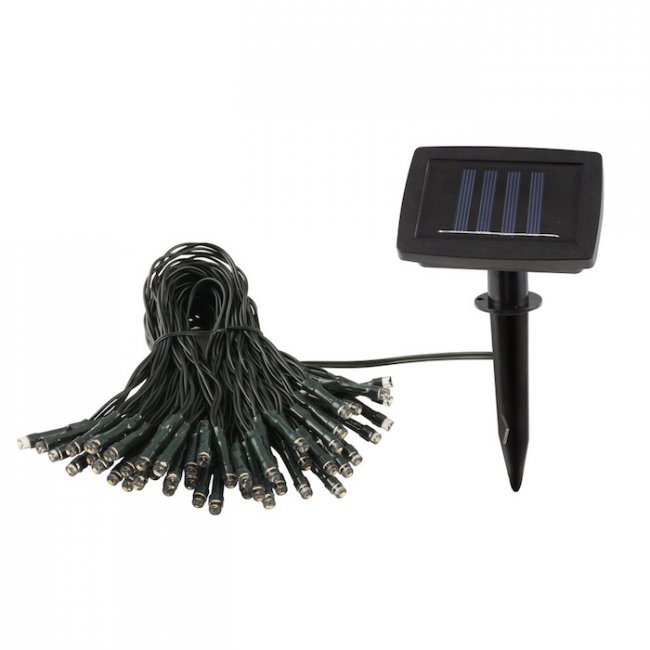 Guirlande Solaire 50 Led Multicolore