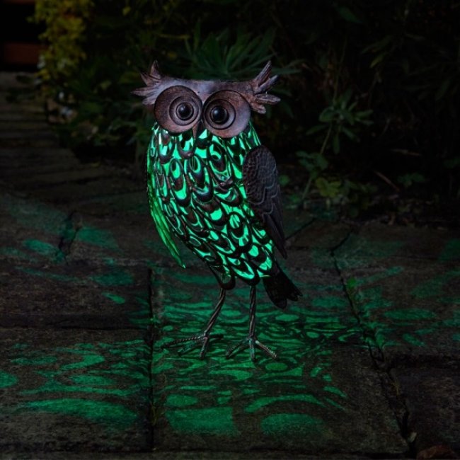 Hibou Solaire Lumineux