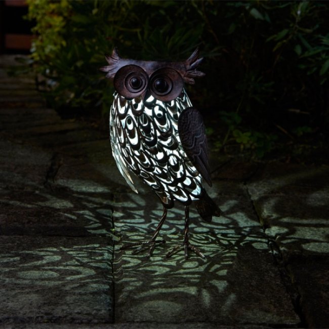 Hibou Solaire Lumineux