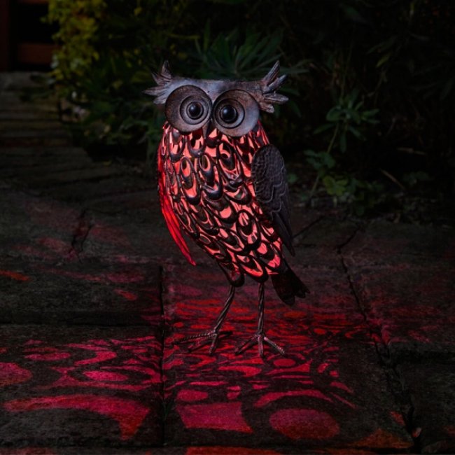 Hibou Solaire Lumineux