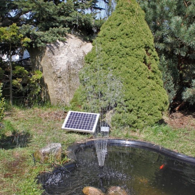 Pompe de fontaine solaire à faible bruit fréquemment utilisée 800L/H pompe à eau solaire écologique fontaine de panneau de la pompe à eau 50W pour le jardin à la maison 