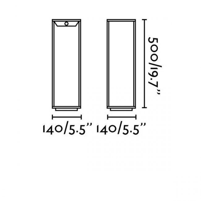 Borne Solaire Puissante 150 Lumens Détecteur Aluminium Saurat