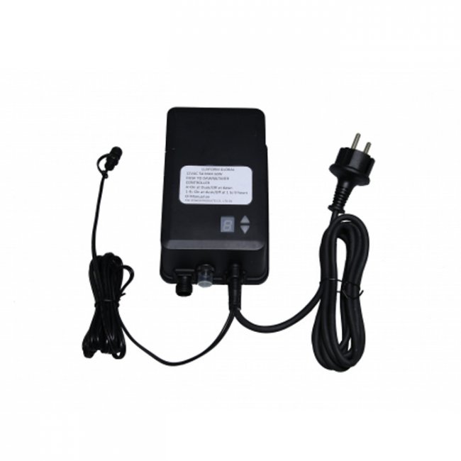 Transformateur Extérieur Timer Programmable 12V 60W Easy Connect