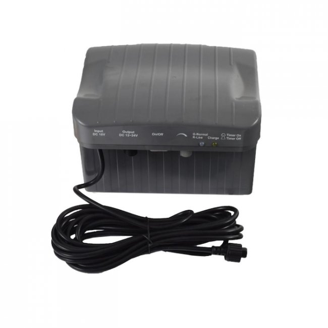 Pompe Fontaine Solaire de Bassin Batterie Led 10WC-600 L/H AG-BL Programmable