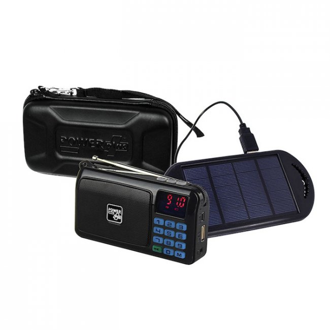 Radio Solaire Digitale FM Panneau 1 W  