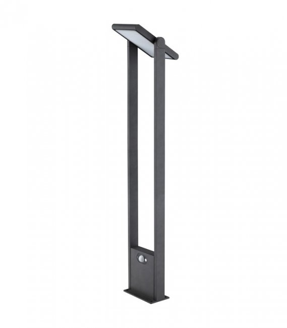 Borne Solaire Puissante Pop 150 Lumens Détecteur Anthracite Aluminium 1M 4000°K