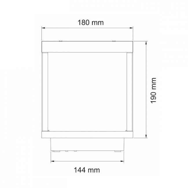 Lanterne Photophore Solaire Puissant 460 Lumens Vision IP65