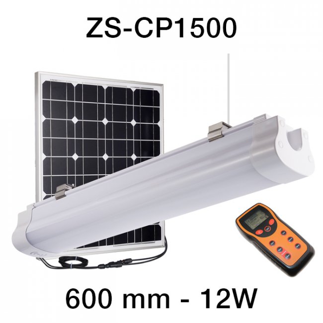 Kit Eclairage Solaire Puissant Abribus Carport ZS-CP1500 Programmable
