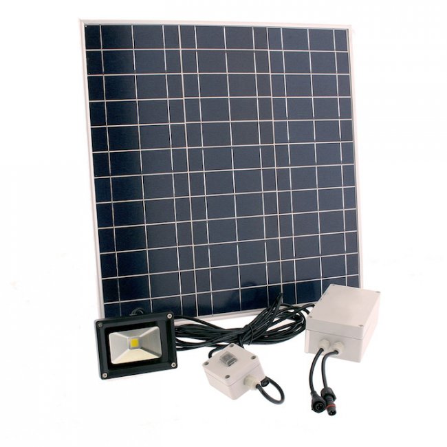 Projecteur Solaire Puissant 1000 Lumens Interrupteur ZS-310