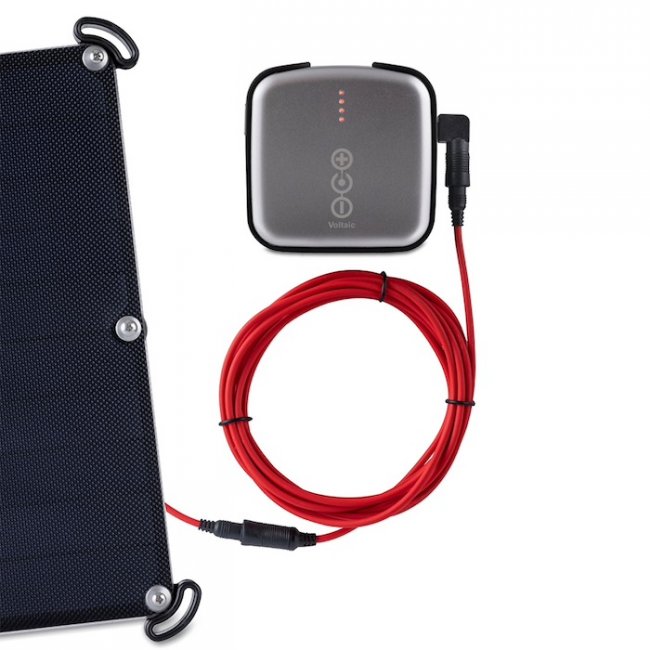 Kit Eclairage Solaire Chargeur 1 Lampe Touch IP67 Voltaïc 200 Lumens 