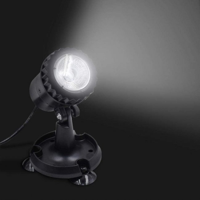 Spots Solaires Puissants Submersibles 160 Lumens IP68 Blancs - Lot de 3