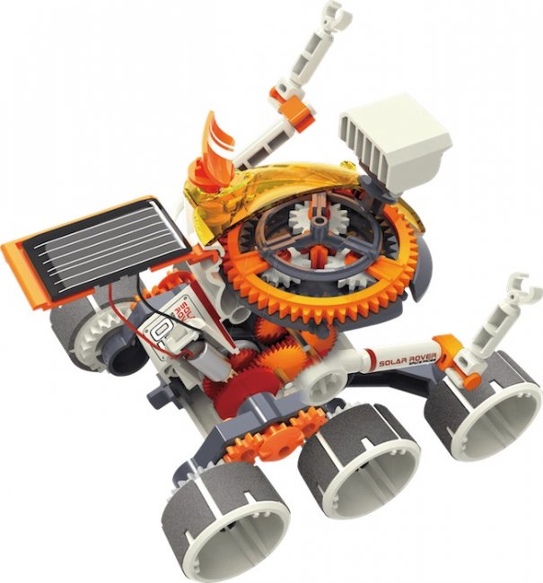 Robot Solaire Engin à Construire Rover Lunaire 6 Roues - à partir de 8 ans