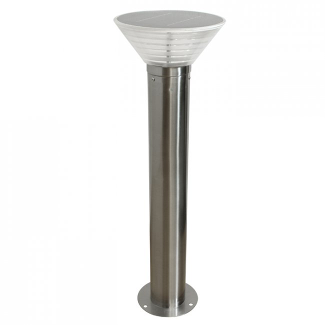 Borne Solaire Puissante Orlando Inox 80cm 280 Lumens 