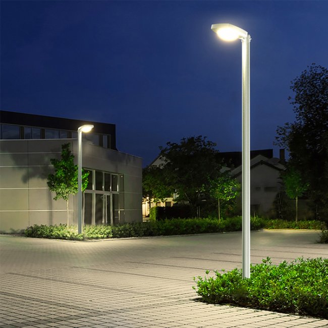 Lampadaire Solaire Applique ZS-SL03 3000 Lumens Led Télécommande