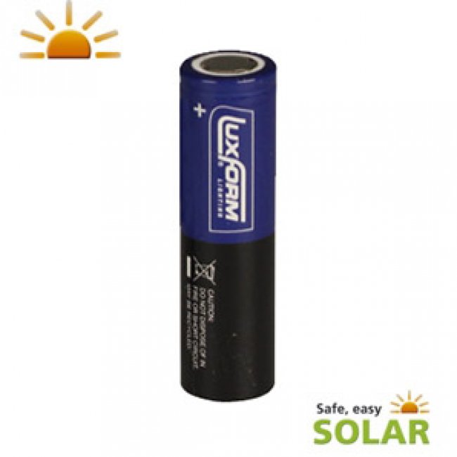 Pile Solaire Rechargeable Lithium-Ion 3,7 V 18650 2000 mah 