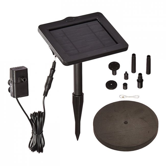 Fontaine Solaire Flottante Jet d'Eau 150 Pompe Smart Solar